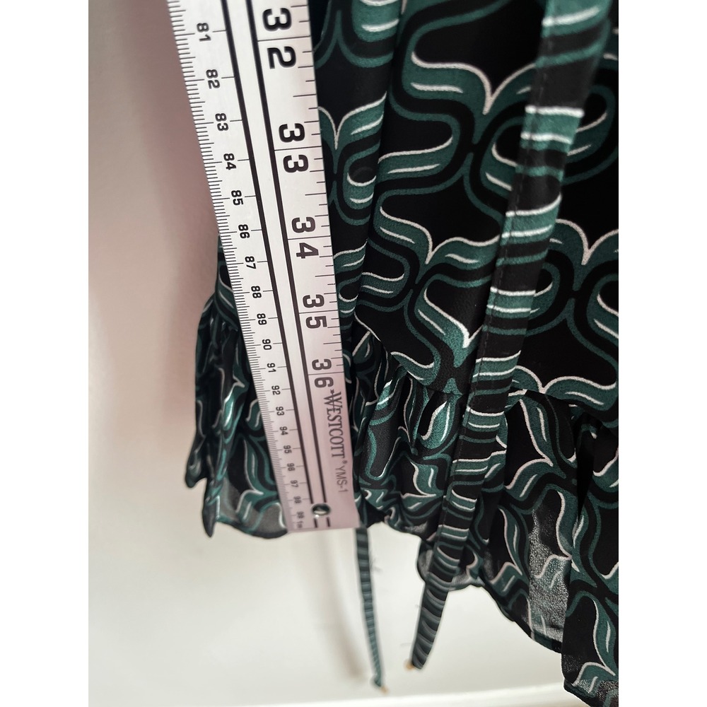 Ever New Curve Glenmore Geo Mini Dress Green Black Geometric Plus Size 22 NWT - Picture 7 of 13